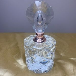 Crystal perfume bottle